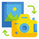 Transfer Image Camera Photo Icon