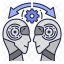 Transferlearning Ai Transfer Knowledge Machinelearning Learn Information Icon