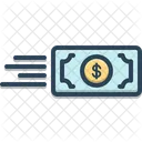 Money Transfer Cash Icon