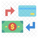Money Card Exchange Icon