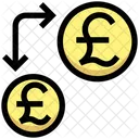 Transfer Money Transfercurrency Pound Icon