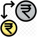 Transfer Money Transfercurrency Rupee Icon