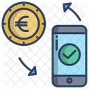 Transfer Money Online Payment Online Transcation Icon