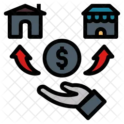 Transfer Money  Icon