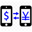 Money Transfer Sign Money Refund Financial Return Icon