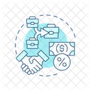 Transfer Assets Intercompany Icon