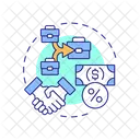 Transfer Assets Intercompany Icon
