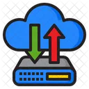 Transfer Server Data  Icon