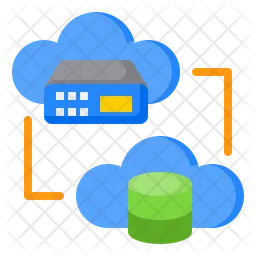 Transfer Server To Database  Icon