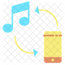 Imobile Phone Transfer Song Transfer Music Icon