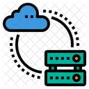 Transfer Storage Cloud  Icon