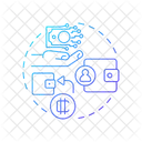 Transfer to wallet  Icon
