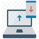 Transferencia Dispositivos Celular Icon
