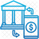 Transferencia Finanzas Banca Icono