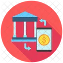 Transferencia Finanzas Banca Icono