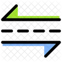 Transferencia Interface Do Usuario Seta Para A Esquerda Icon