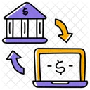 Negocio Transferencia Pago Icono