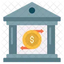 Financiera Transferencia Pagar Icono