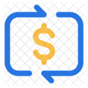 Transferencia Bancaria Banco Flecha Icono