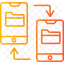 Transferencia de archivos 5G  Icono