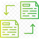 Transferencia de archivos  Icono