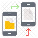 Transferencia De Dados Arquivo Transferencia アイコン