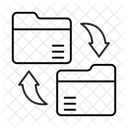 Transferencia De Arquivo Ícone