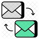 Transferencia de correo  Icono