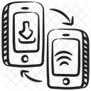 Transferencia De Dados Compartilhamento De Dados Transferencia De Informacoes Ícone