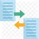 Transferência de dados  Ícone