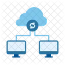 Dados Transferencia Compartilhamento De Dados Ícone