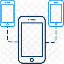 Transferencia De Dados Moveis Dados Celular Ícone