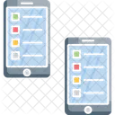 Transferência de dados móveis  Ícone