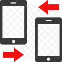 Transferência de dados móveis  Ícone