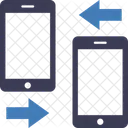 Transferencia De Dados Moveis Backup Nuvem Ícone