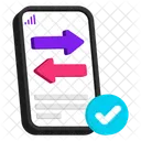 Arquivo Enviar Celular Icon