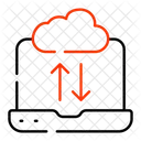 Transferencia De Dados Em Nuvem Transmissao De Dados Troca De Dados Ícone