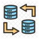 Datos Transferencia Intercambio De Datos Icono