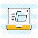 Transferencia de datos  Icono