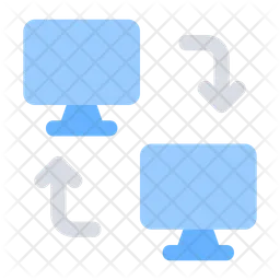 Transferencia de datos  Icono