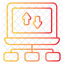 Transferencia De Datos Transferencia Base De Datos Icono