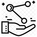 Transferencia De Datos Compartir Senal De Datos Icono