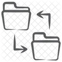 Transferencia De Datos Movimiento De Datos Copia De Datos Icon