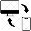 Transferencia De Datos Intercambio De Datos Intercambio De Datos Icono