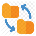 Transferencia de datos  Icono