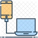 Transferencia de datos  Icono