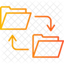 Transferencia de datos  Icono