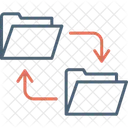 Transferencia de datos  Icono