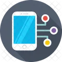 Transferencia de datos  Icono