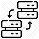 Transferencia de datos  Icono
